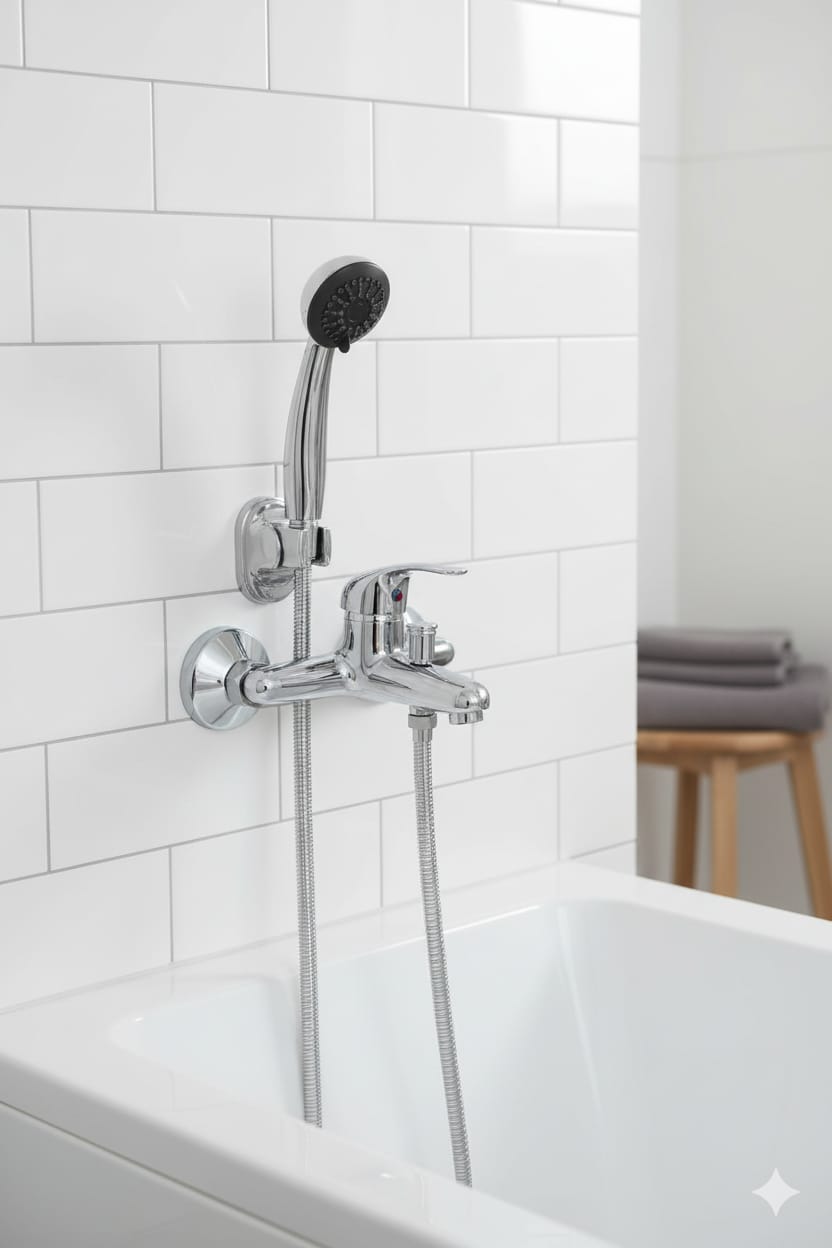 Monomando tina ducha fuscher