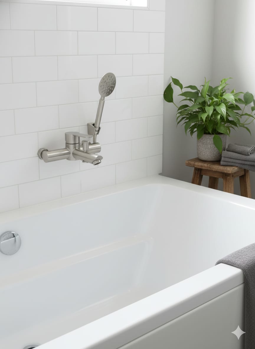 Monomando tina ducha modern inox