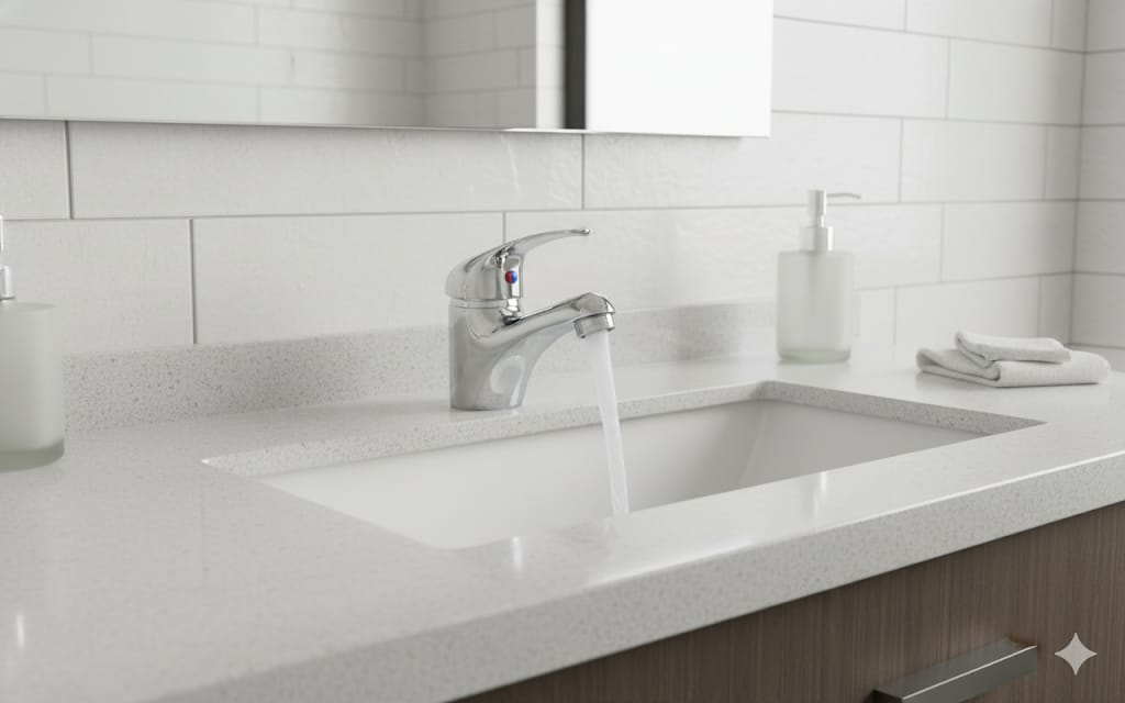 Monomando lavatorio fusher