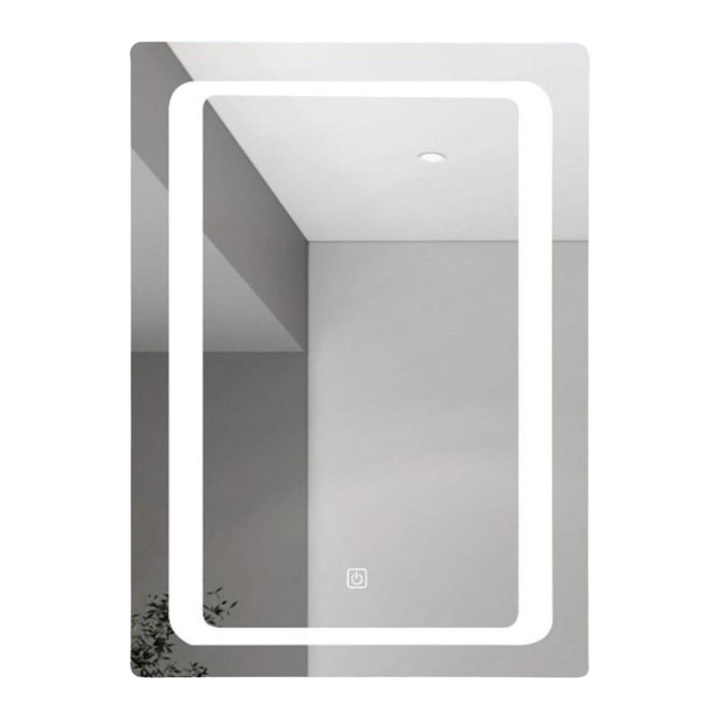 Espejo 70*50 rectangular c/luz led contorno